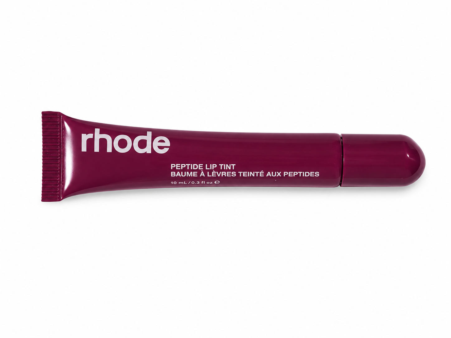 Raspberry jelly peptide lipgloss